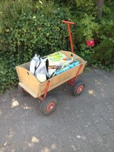 carrito con ruedas