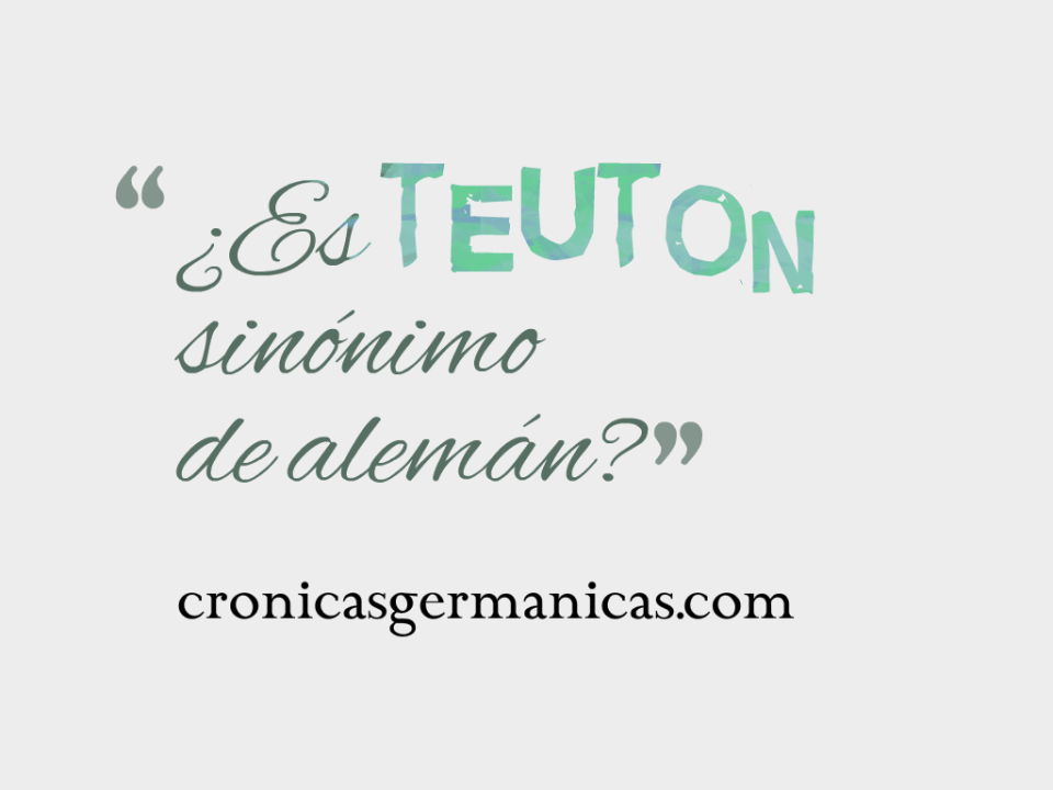 teuton aleman