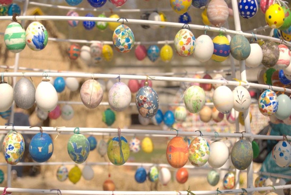 17 huevos pascua ostereier