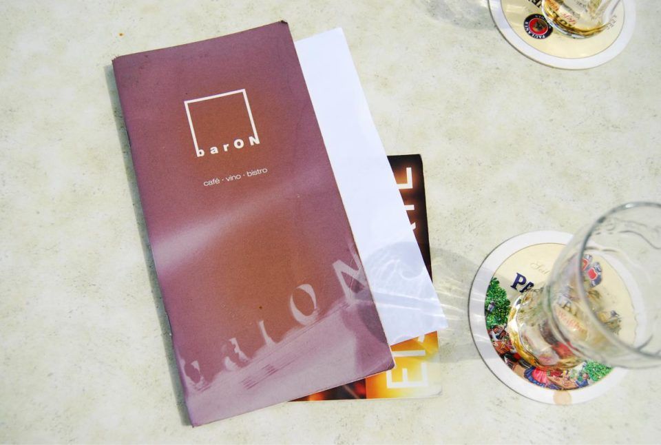 33 carta menu baron