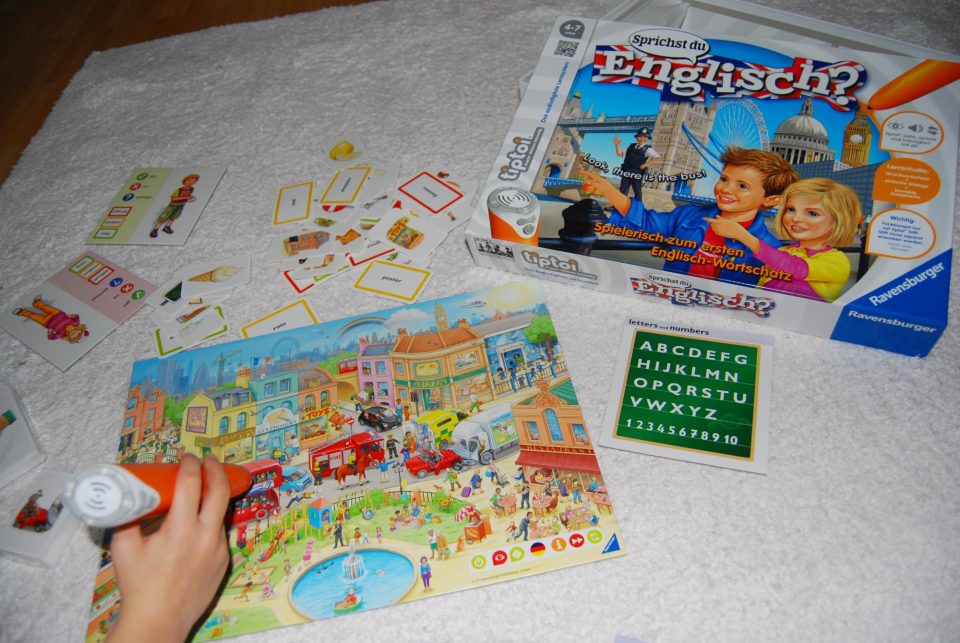 tiptoi ravensburger sprichst du englisch