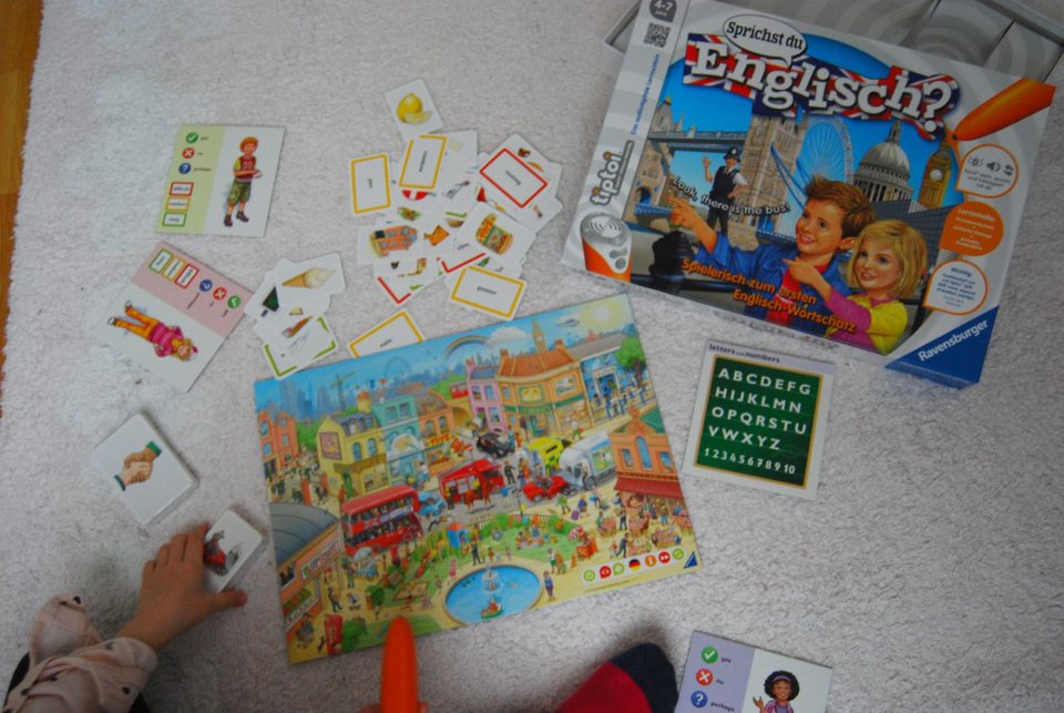 tiptoi ravensburger sprichst du englisch